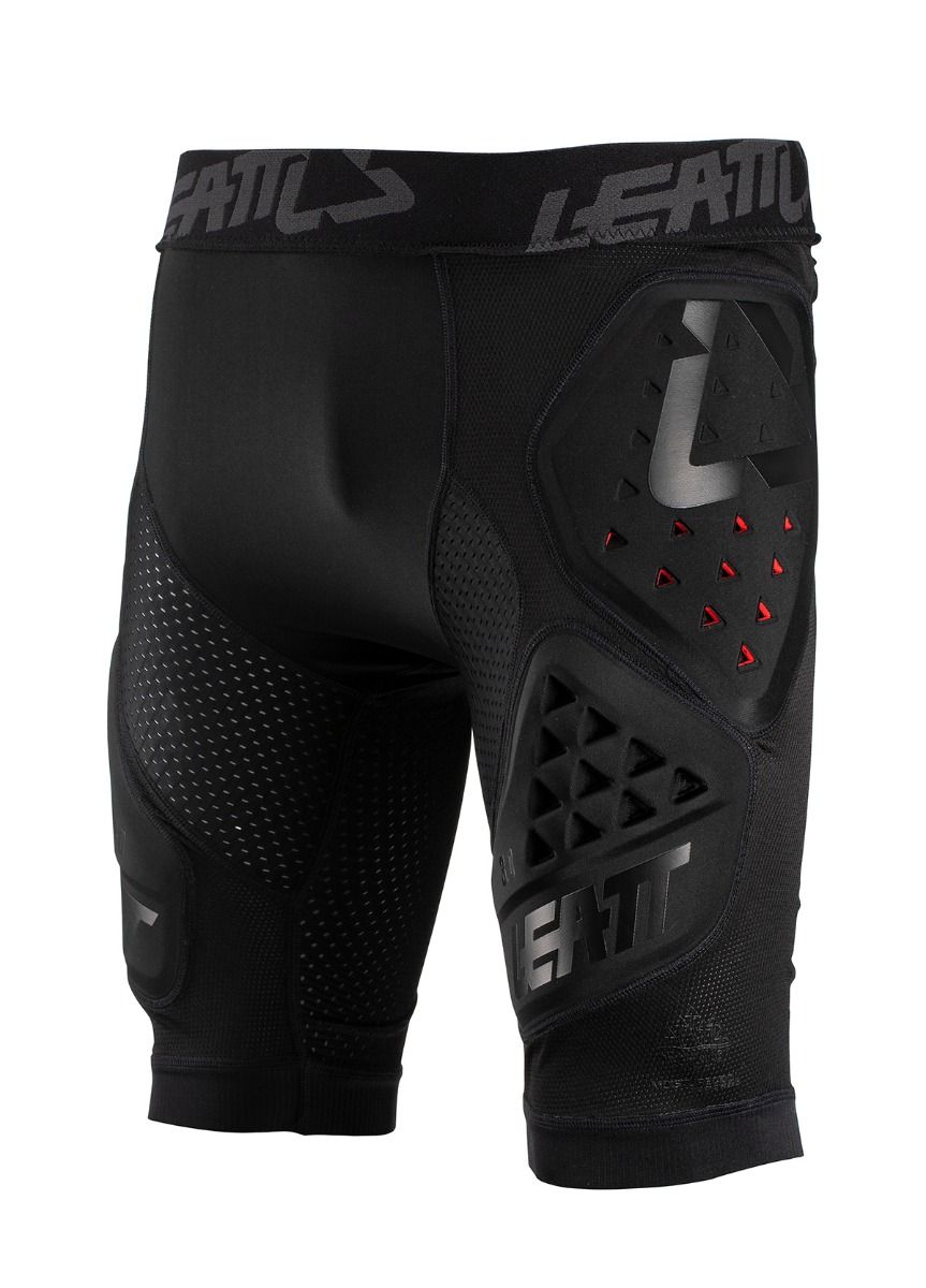 Шорты защитные Leatt 3DF 3.0 Impact Shorts (Black, S, 2022 (5019000300)) pitbikemarket.ru