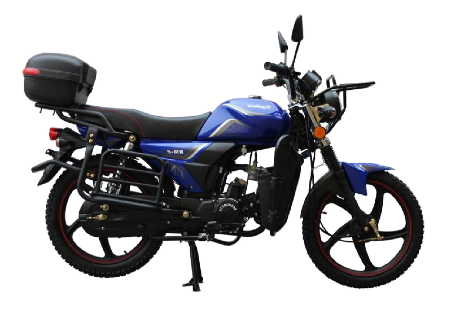 Мопед Regulmoto Alpha (RM-2), Синий (без кофра) pitbikemarket.ru