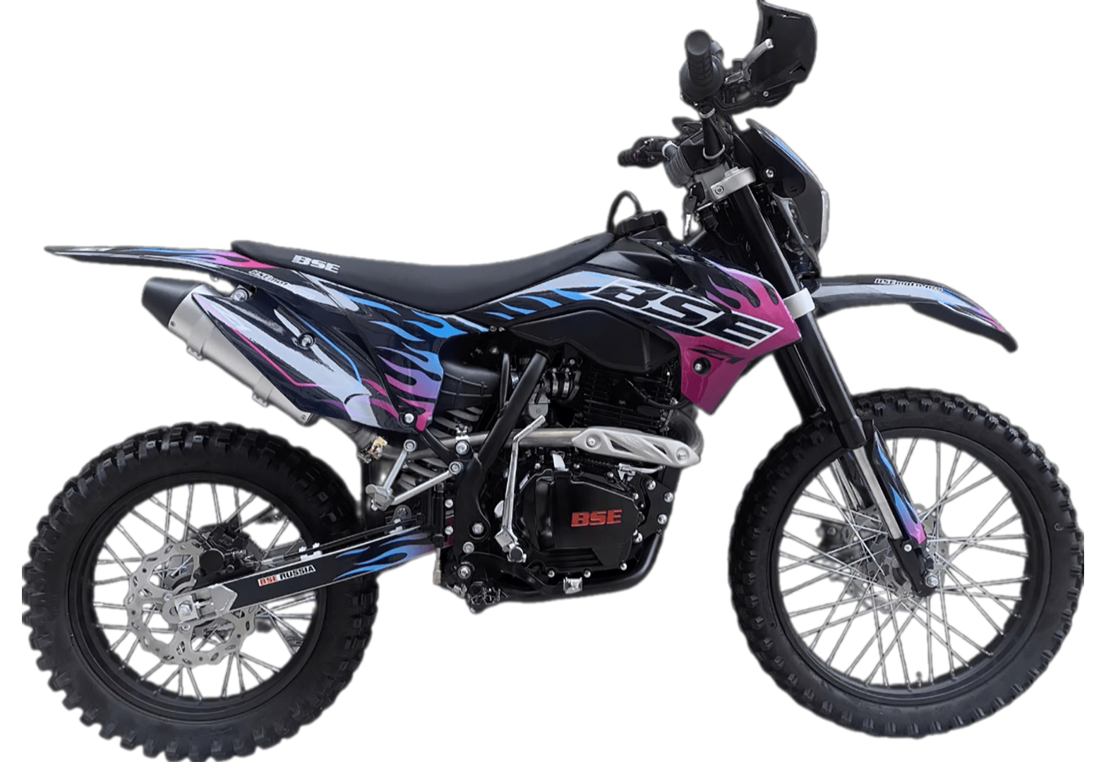 Кроссовый мотоцикл BSE Z1 19/16 HotRod Blue pitbikemarket.ru