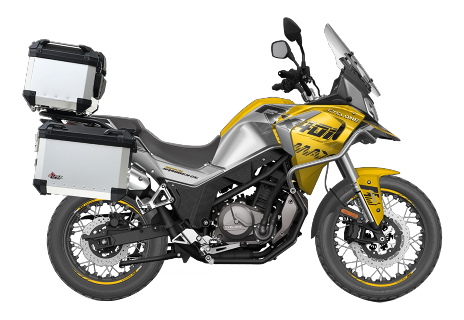 Мотоцикл CYCLONE RX401 (SR400GY-2D) Желтый pitbikemarket.ru
