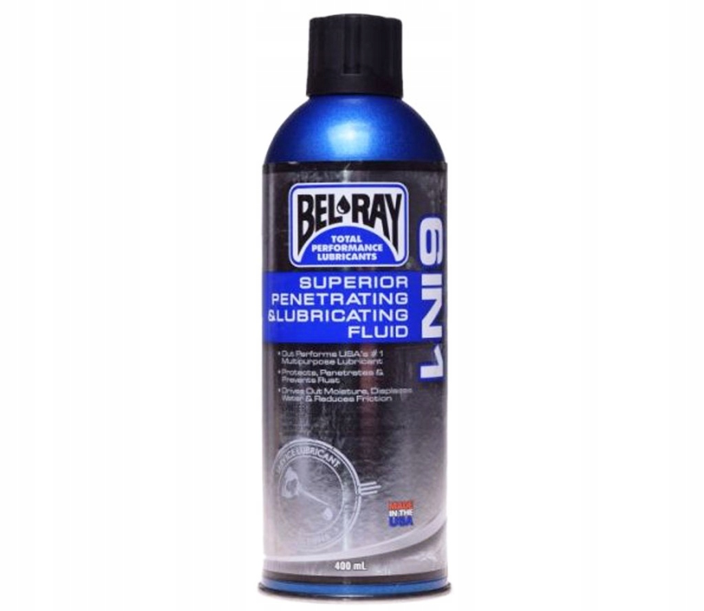 Смазка-очиститель BEL-RAY универсальная 6-in-1 (Шесть-в-одном) 400ml pitbikemarket.ru