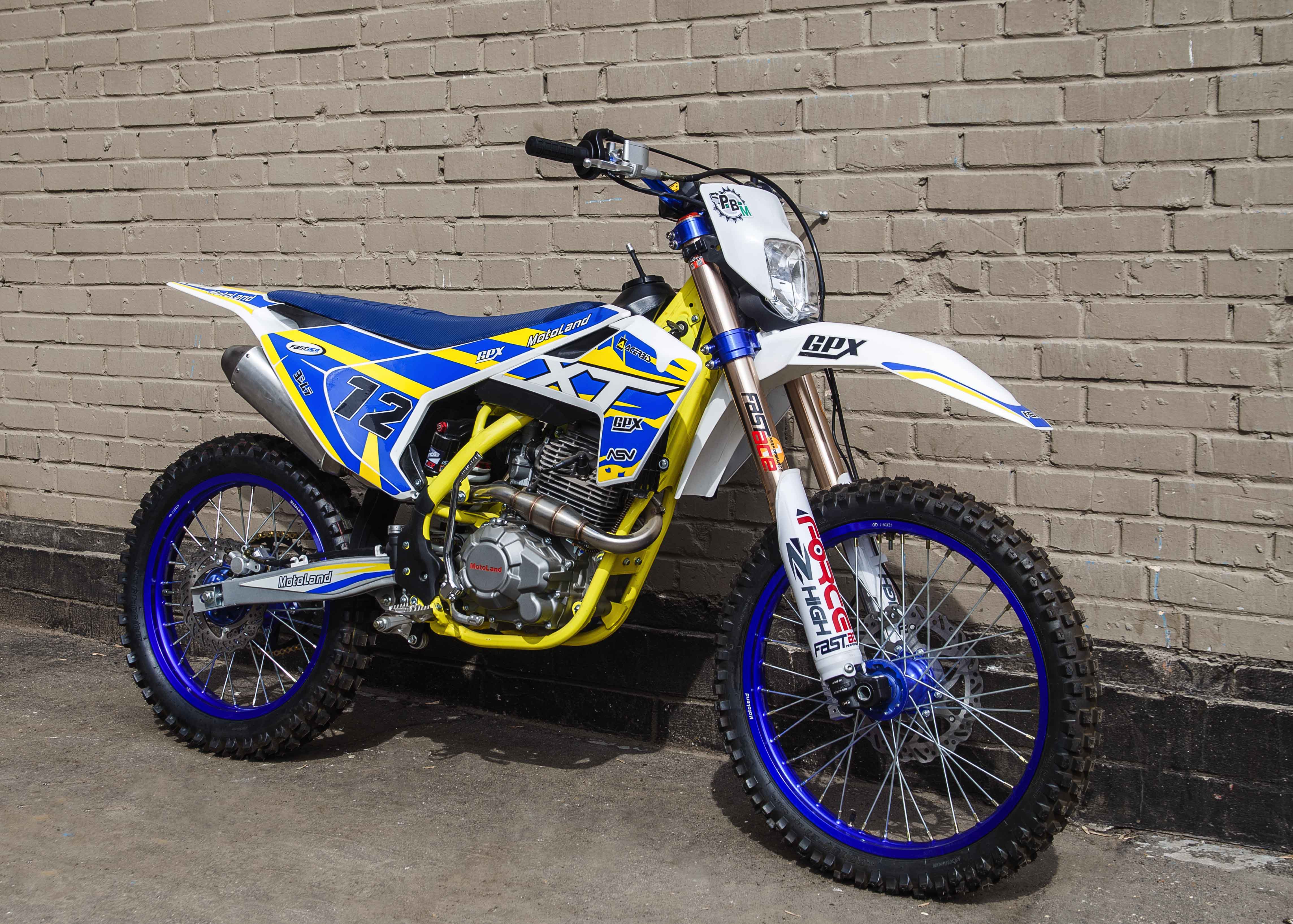 Мотоцикл Motoland XT250 ST-FA (172FMM) Синий pitbikemarket.ru