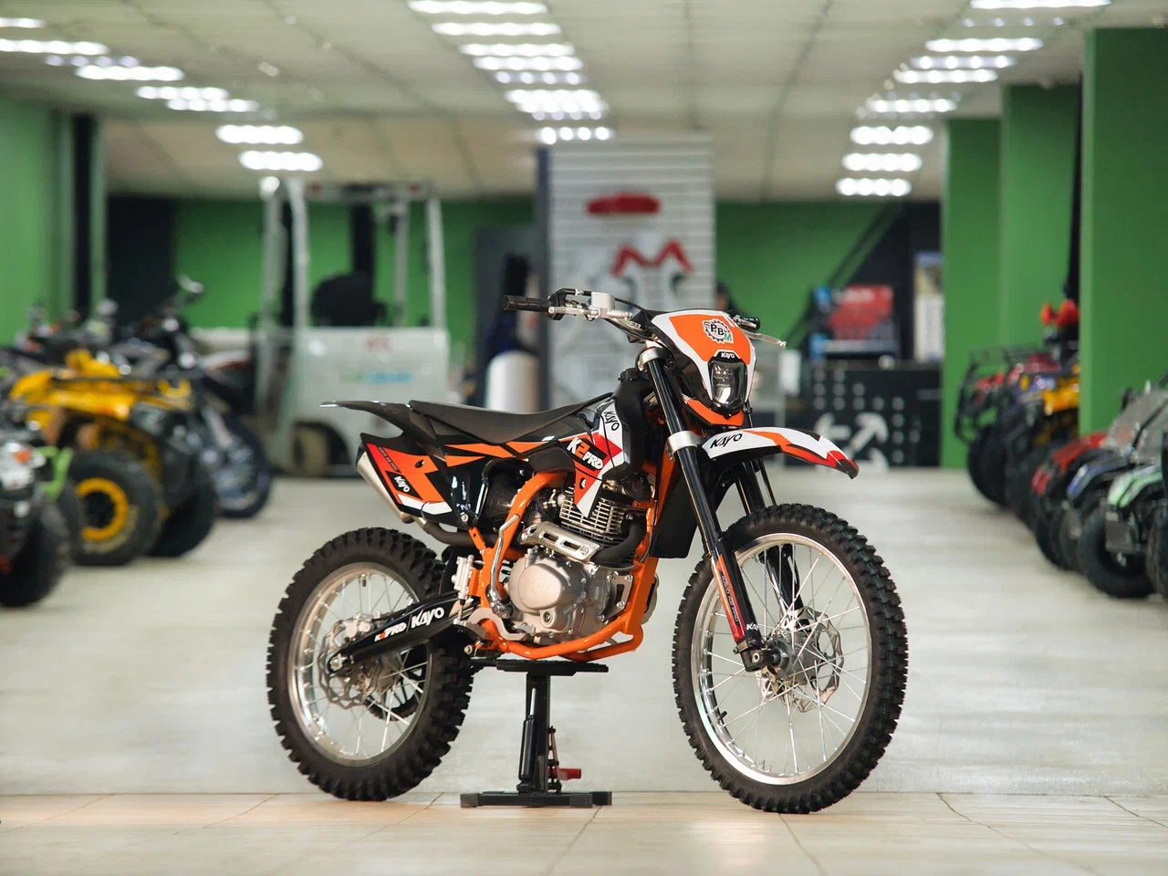Мотоцикл кроссовый KAYO K2 PRO 21/18 (CB300) (Без ПТС) pitbikemarket.ru
