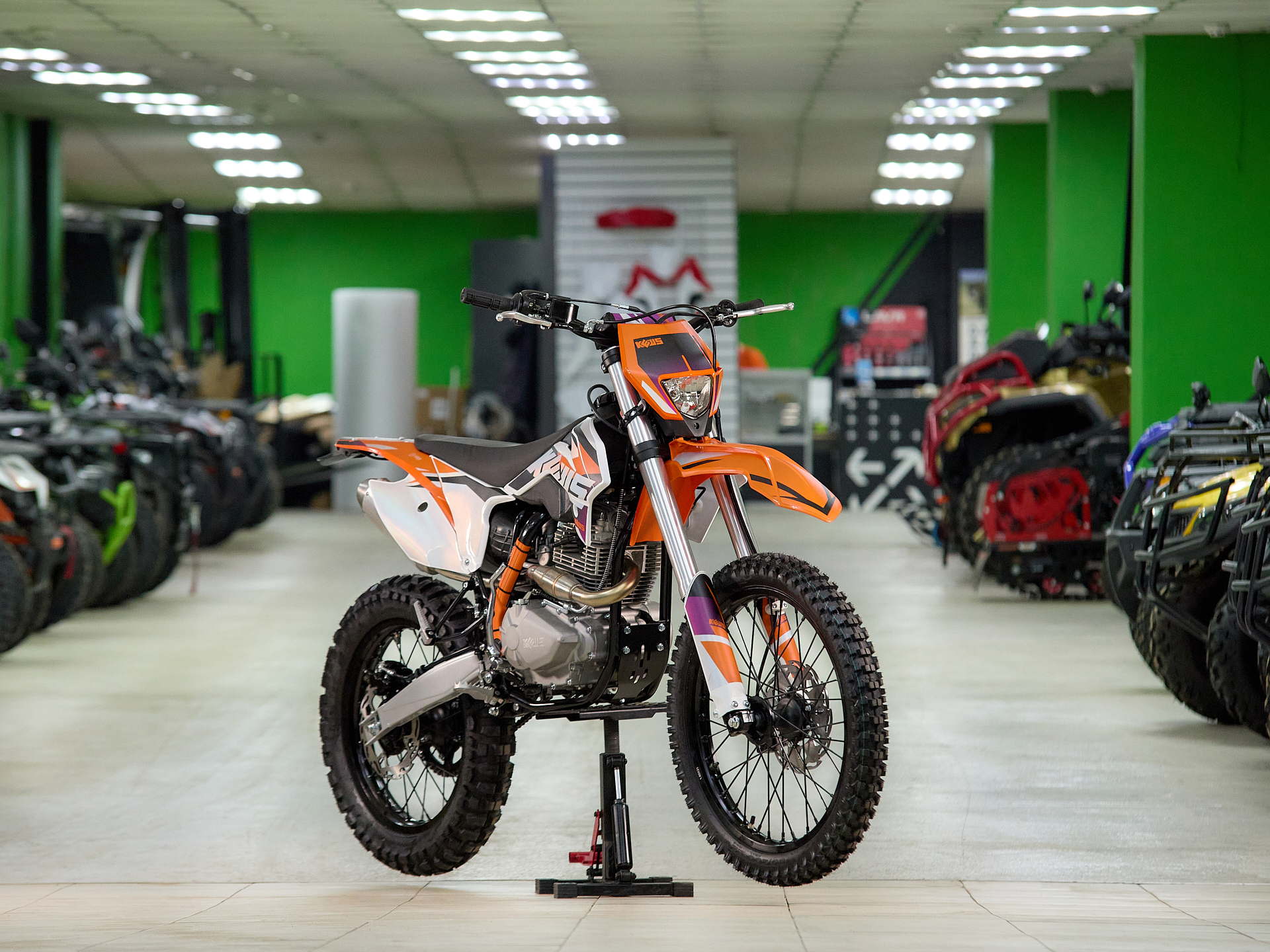 Мотоцикл эндуро Kews K10 PR300 (без прогрессии) pitbikemarket.ru