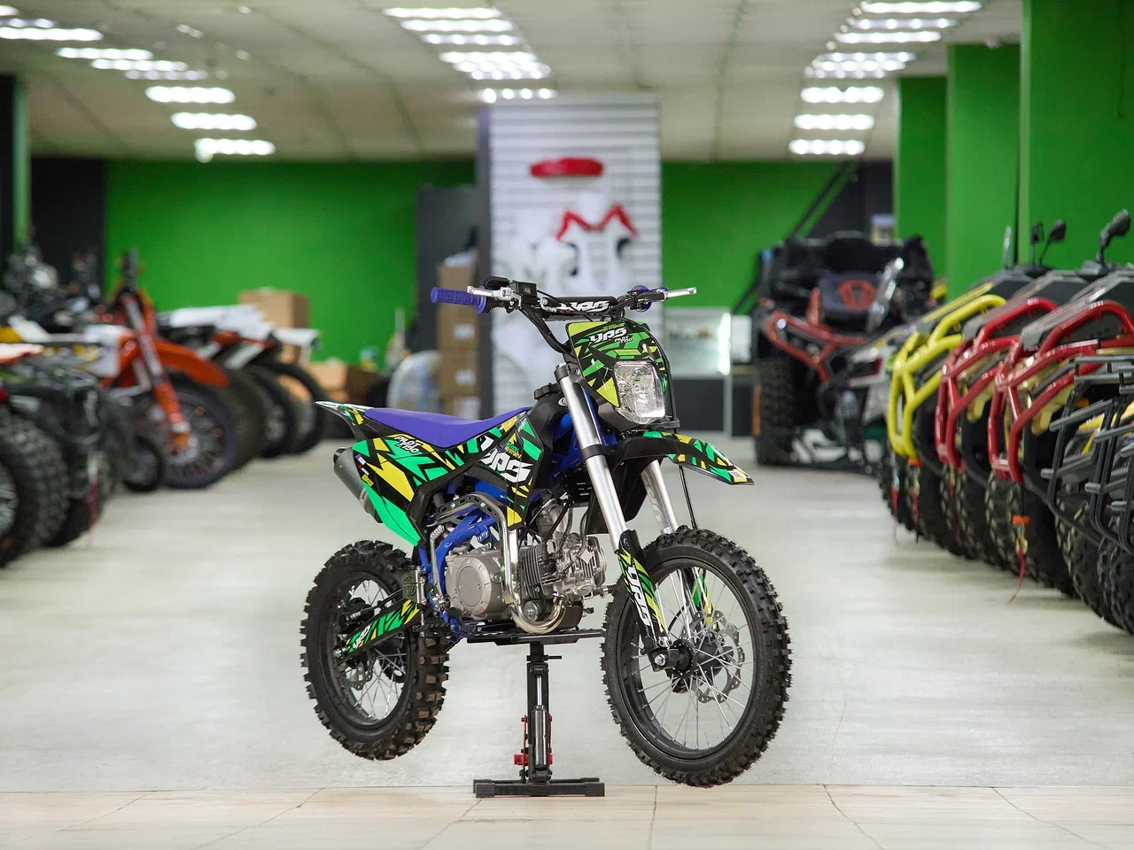 Питбайк YPS Pilot F150cc 17\14 (механ., эл.стартер) pitbikemarket.ru