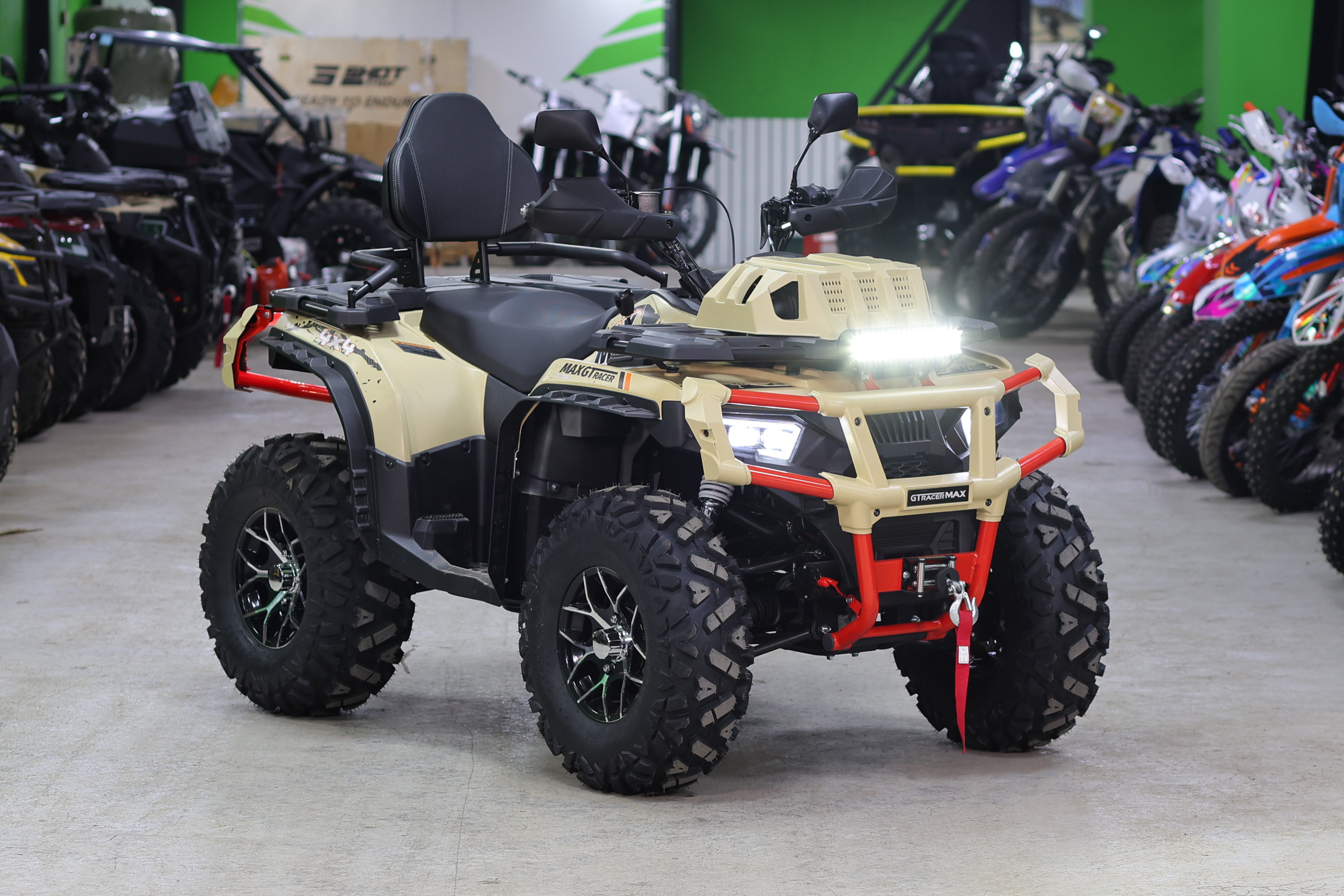 Квадроцикл GT-RACER MAX 550 4x4 EFI (серый) pitbikemarket.ru