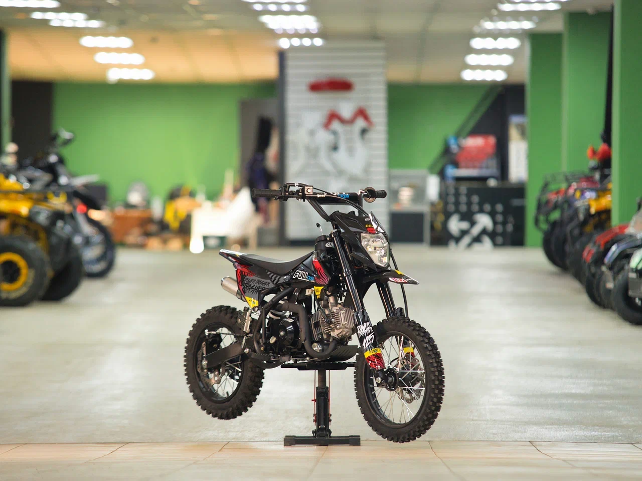 Питбайк FullCrew Power Trasher 125cc 14\12 (п\автомат, электростартер) pitbikemarket.ru