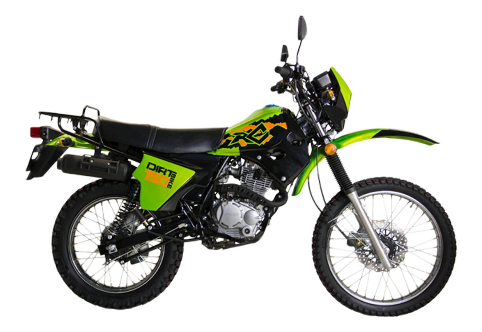 Мотоцикл Racer RC150-23X Enduro L150 (зеленый) (Россия) pitbikemarket.ru