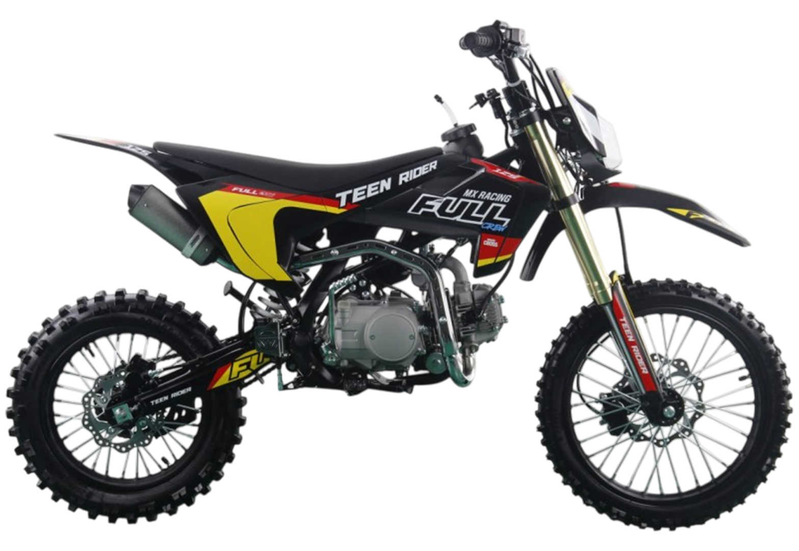 Питбайк FullCrew Teen Rider 125cc 17\14 (механ., эл.стартер) MSD (TR) pitbikemarket.ru
