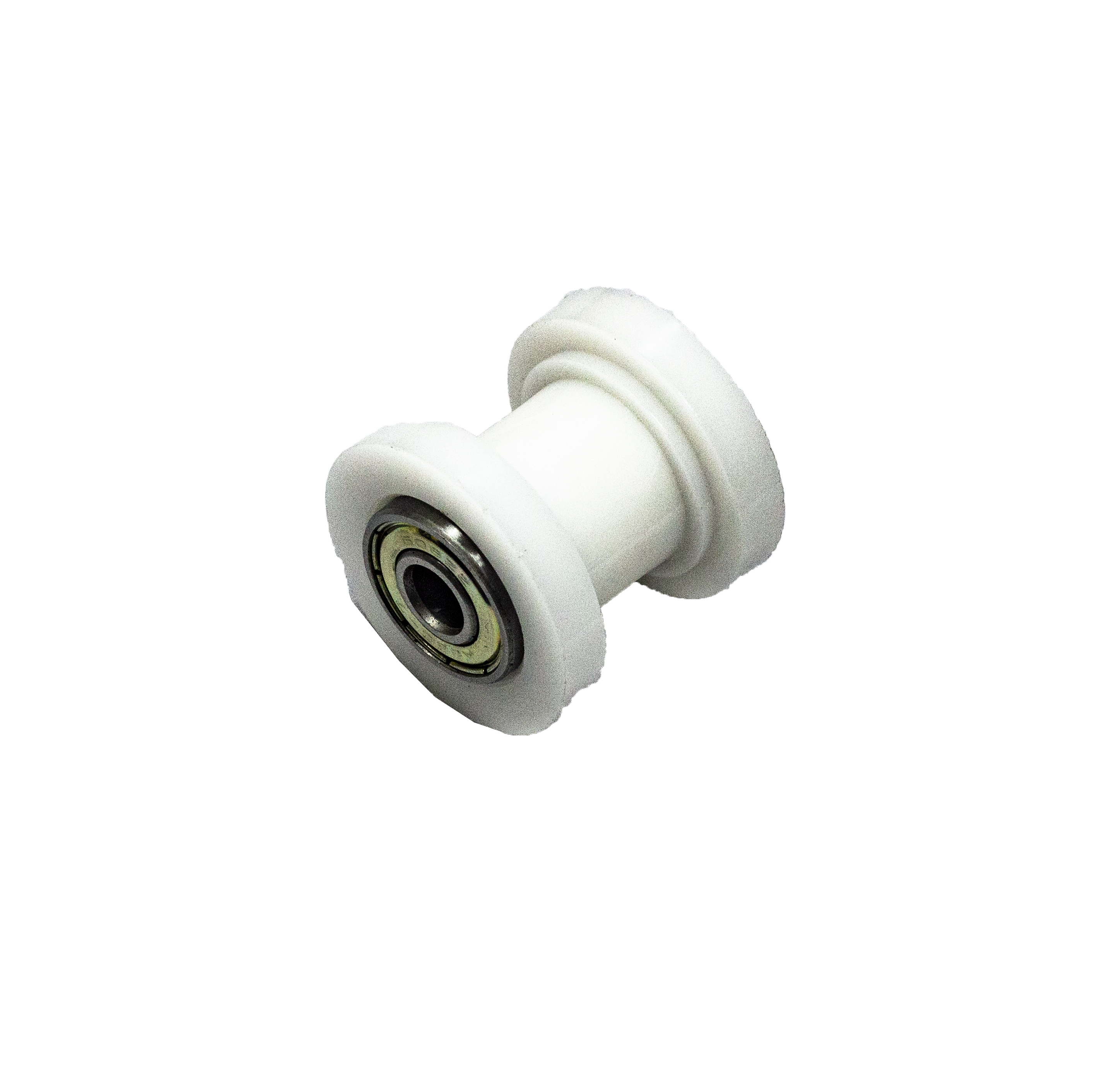 Ролик натяжения цепи привода 420,428 d-8mm SM-PARTS белый pitbikemarket.ru