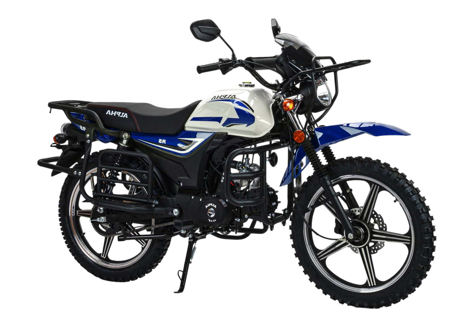 Мопед Motoland Альфа Forester RS 11 (LM48-B) синий (A) pitbikemarket.ru