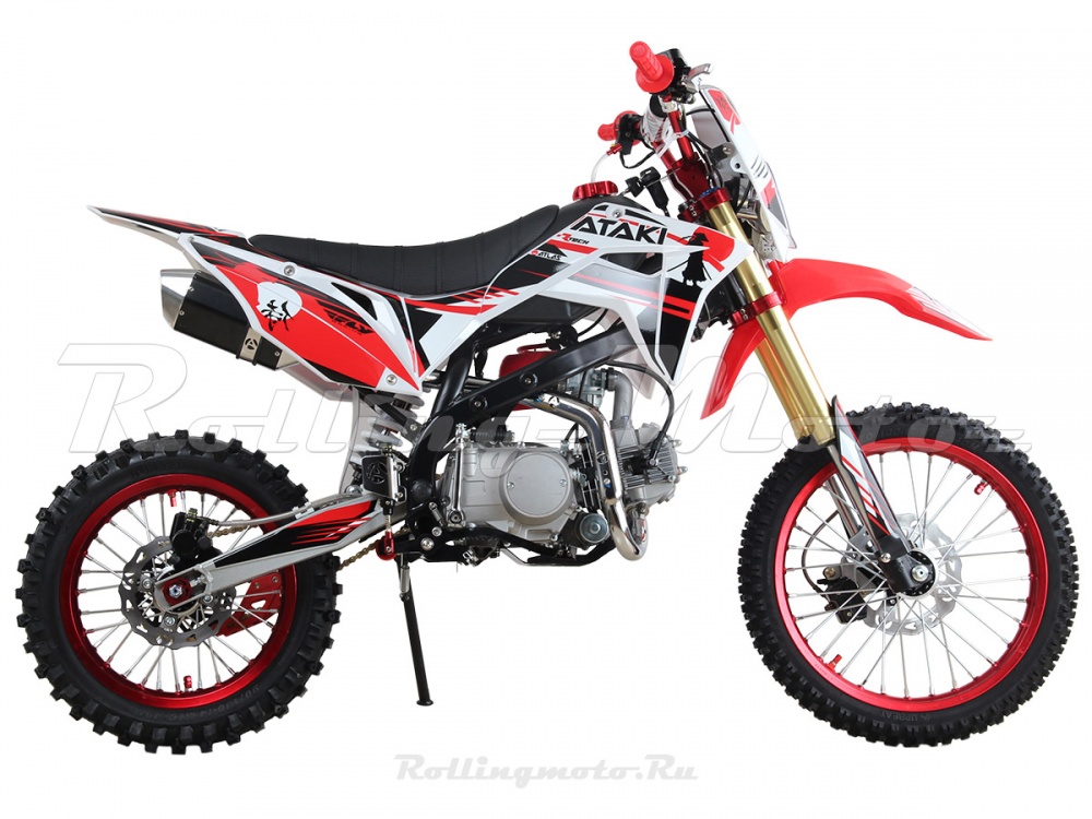 Питбайк ATAKI START YX125EM 17/14 CRF Rollingmoto (эл. стартер) pitbikemarket.ru