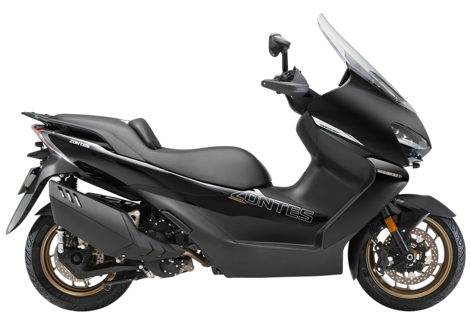 Максискутер ZONTES ZT368-K (ZT1P79MP EFI) 15/14 (2025 г.) ПТС (Черный) pitbikemarket.ru