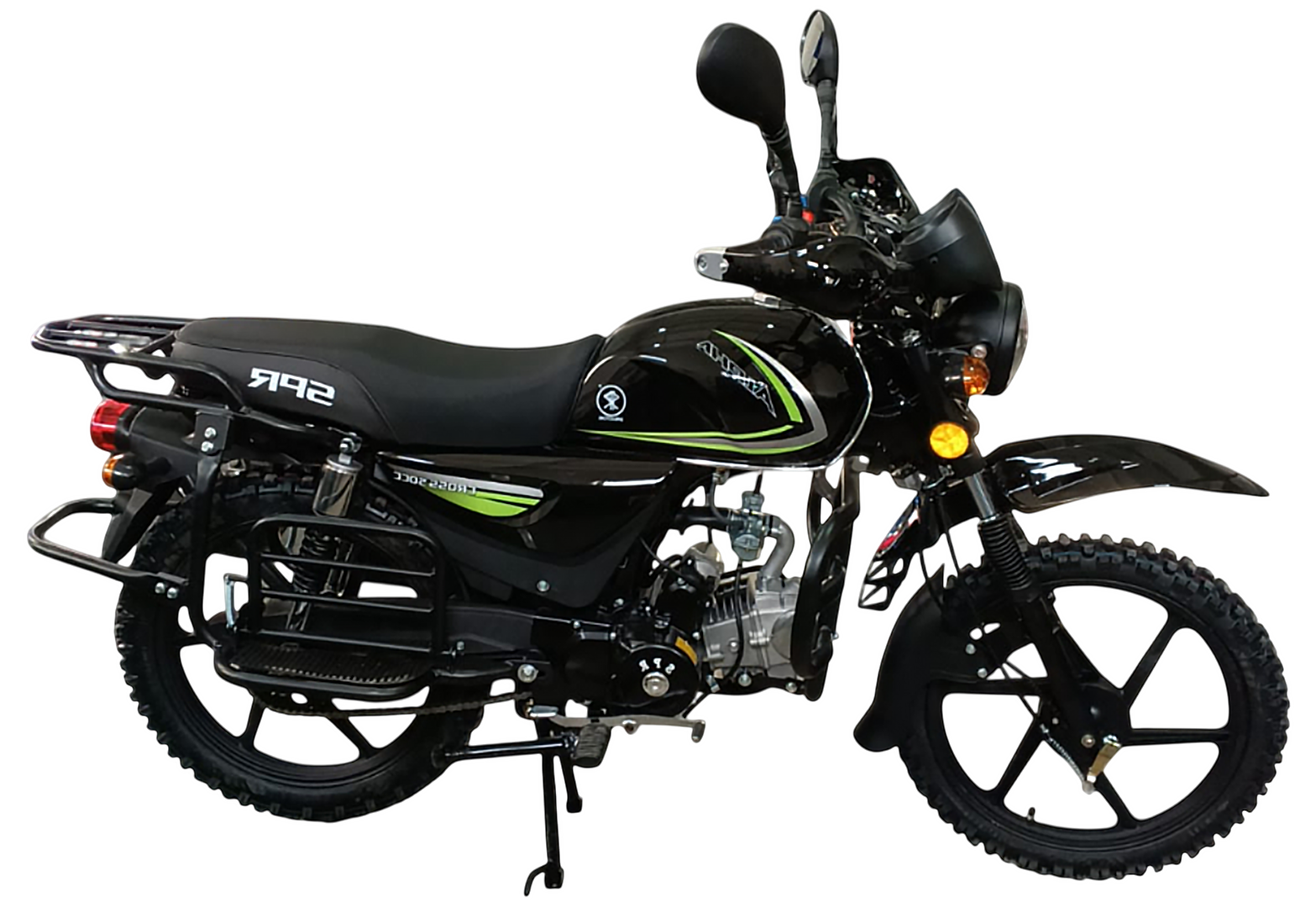 Мопед SPRMOTORS Alpha Cross (Черный) pitbikemarket.ru