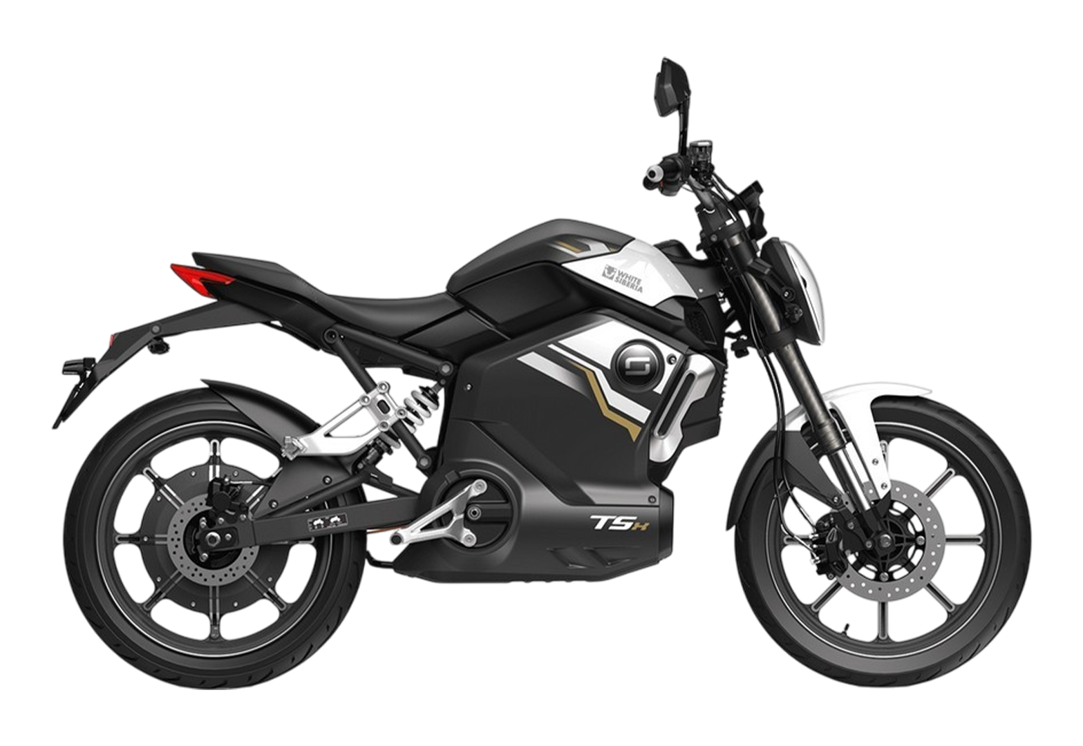 Электромотоцикл WHITE SIBERIA SUPER SOCO TSX (Черный) pitbikemarket.ru