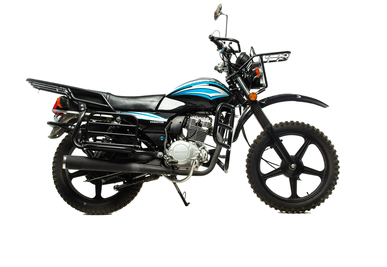 Мотоцикл Motoland FORESTER 200 Синий pitbikemarket.ru