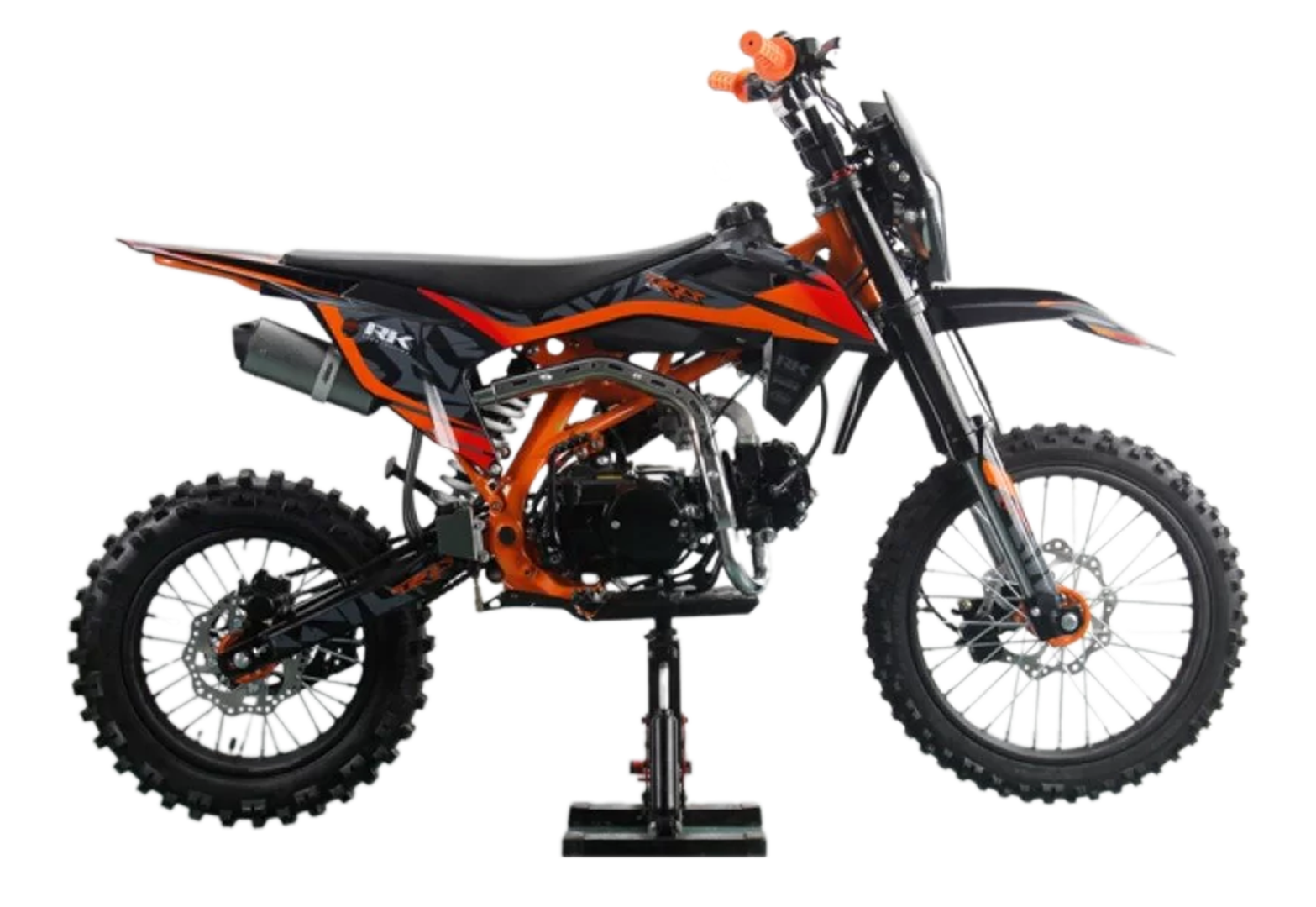 Мотоцикл RACER TRX140E Оранжевый pitbikemarket.ru