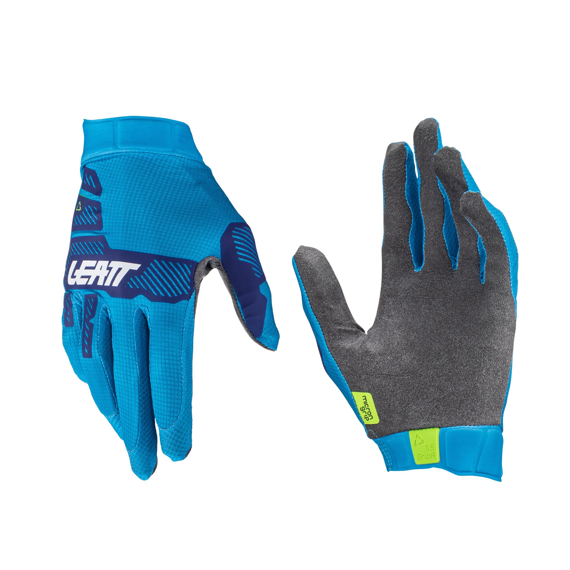 Мотоперчатки Leatt Moto 1.5 GripR Glove (Cyan, XXL, 2024) pitbikemarket.ru