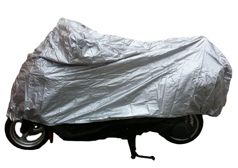 Чехол для мототехники SCOOTER-M разм. XXL (287x143x115 см) серебристый pitbikemarket.ru