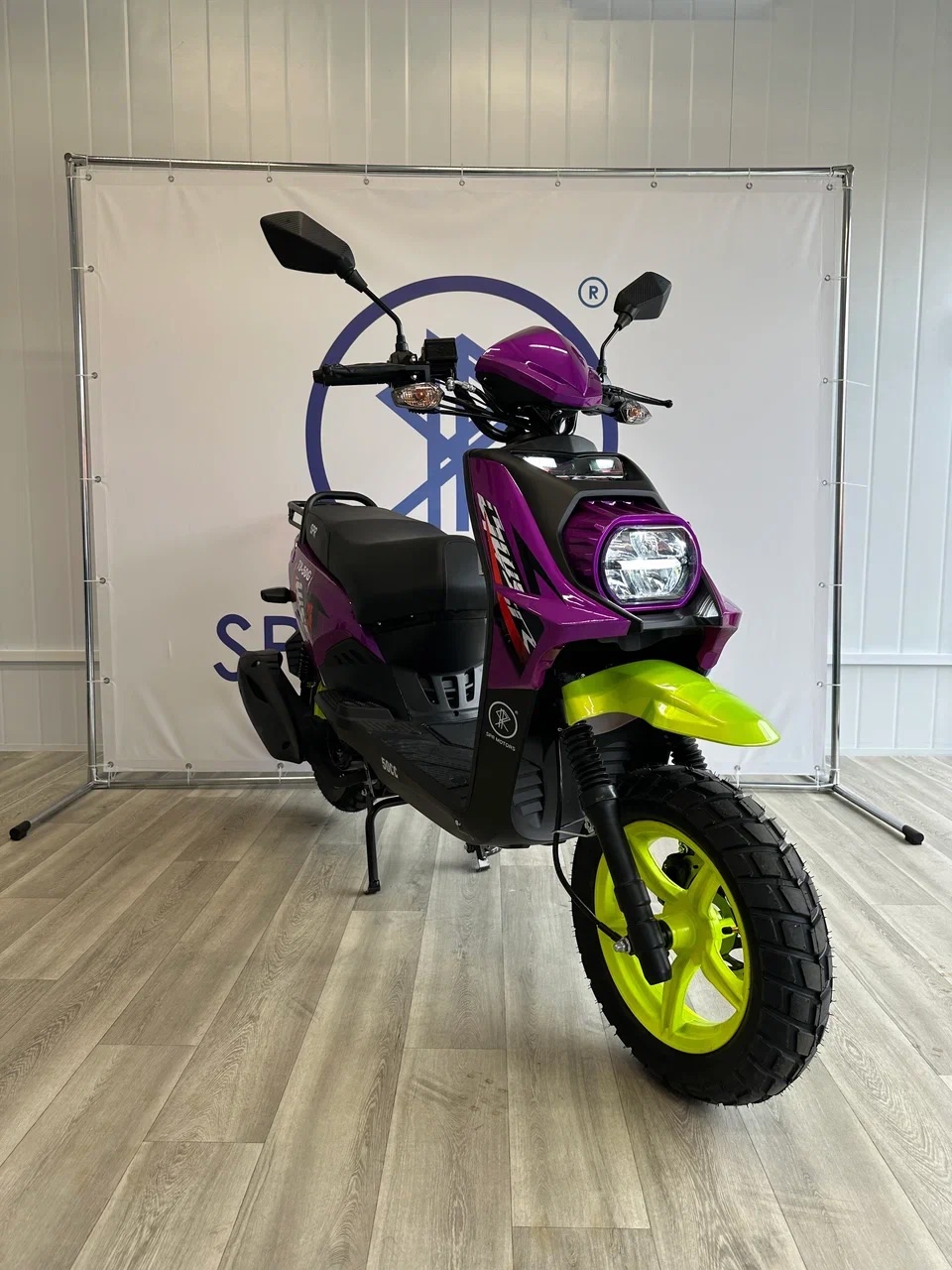 Скутер SPRMOTORS Zoom-10 T8-50G 150cc (Фиолетовый) pitbikemarket.ru