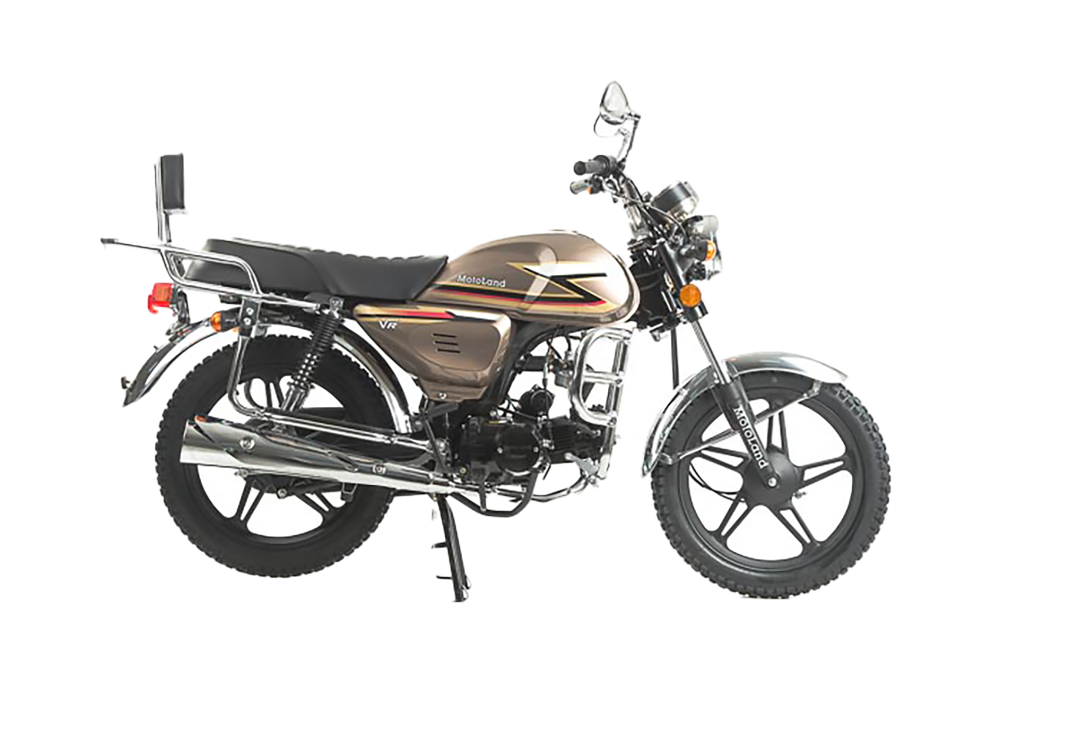 Мопед Motoland Альфа VR 11 Коричневый pitbikemarket.ru