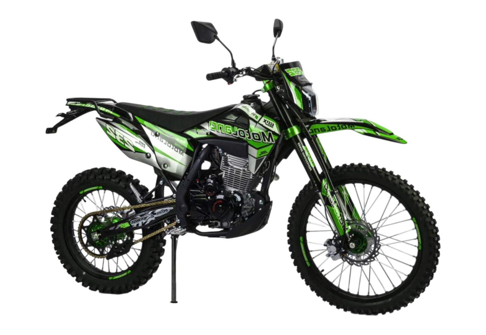 Мотоцикл Motoland XT300 HS 175FMM (PR5) ПТС зеленый pitbikemarket.ru