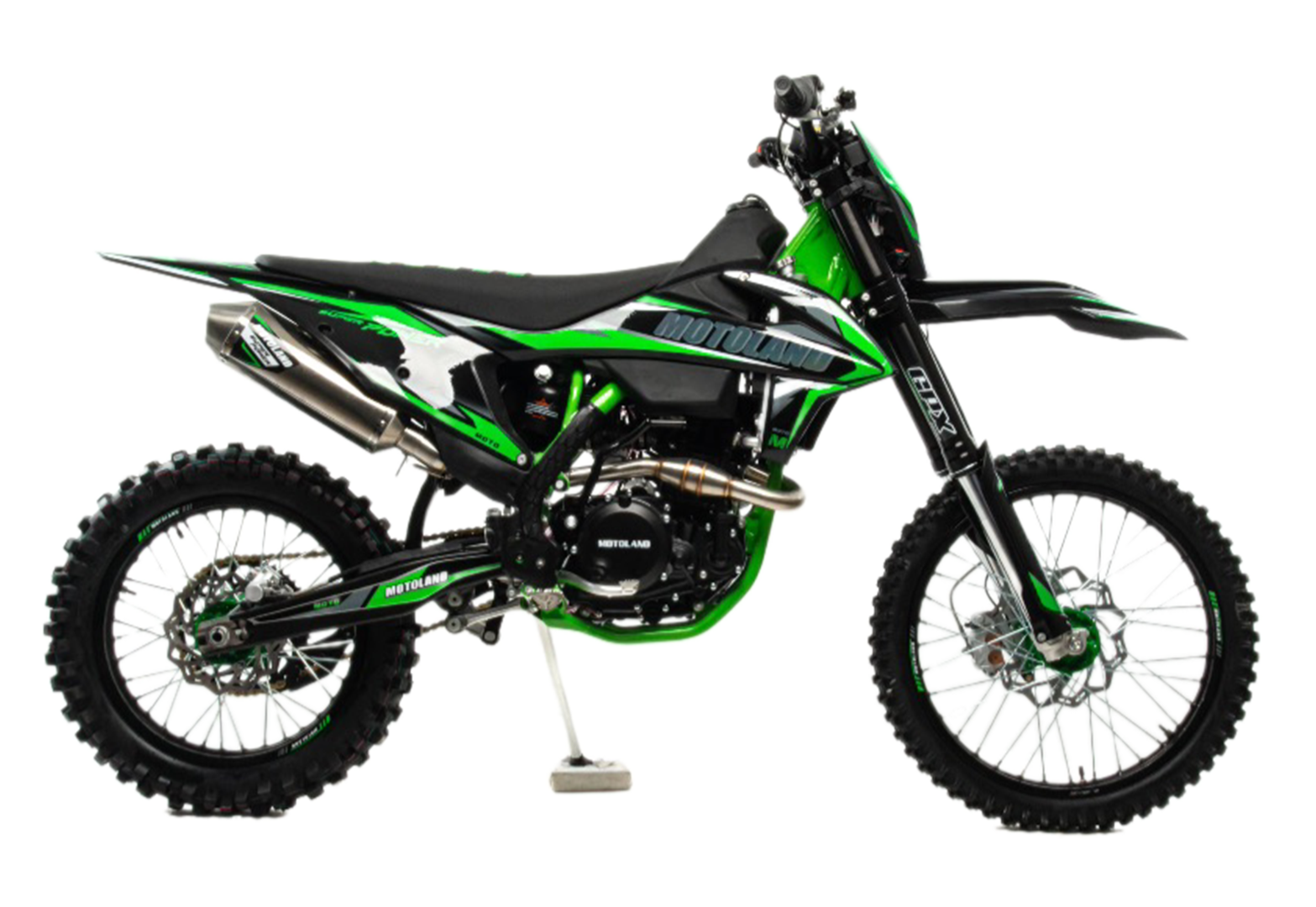 Мотоцикл Motoland FX 300 (174MN-3) зеленый pitbikemarket.ru