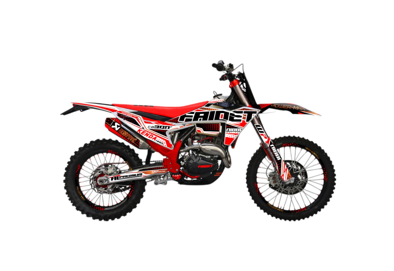 Кроссовый мотоцикл FAIDET CB300F MAX WP pitbikemarket.ru