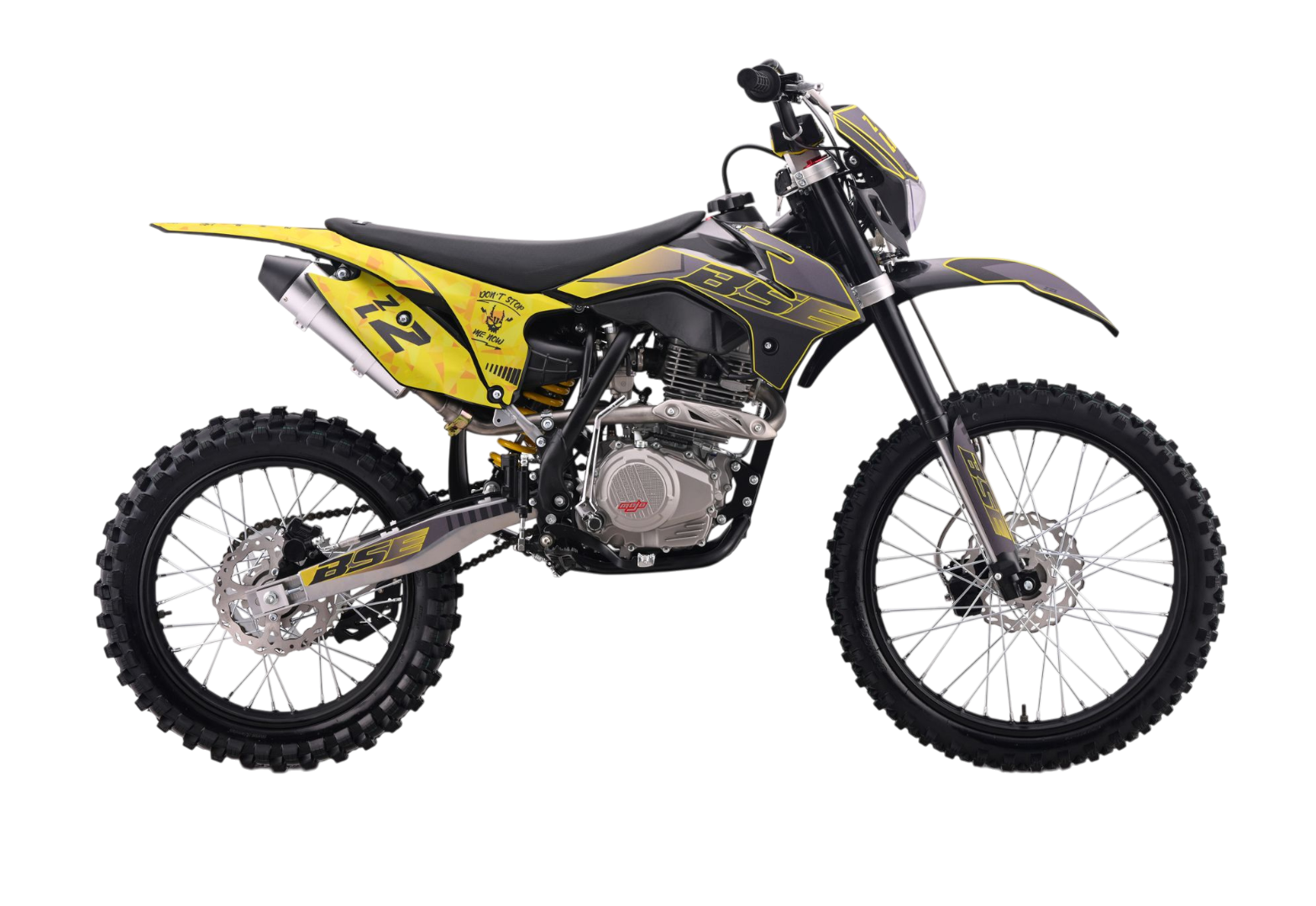 Кроссовый мотоцикл BSE Z2 L 19\16 Split Yellow pitbikemarket.ru