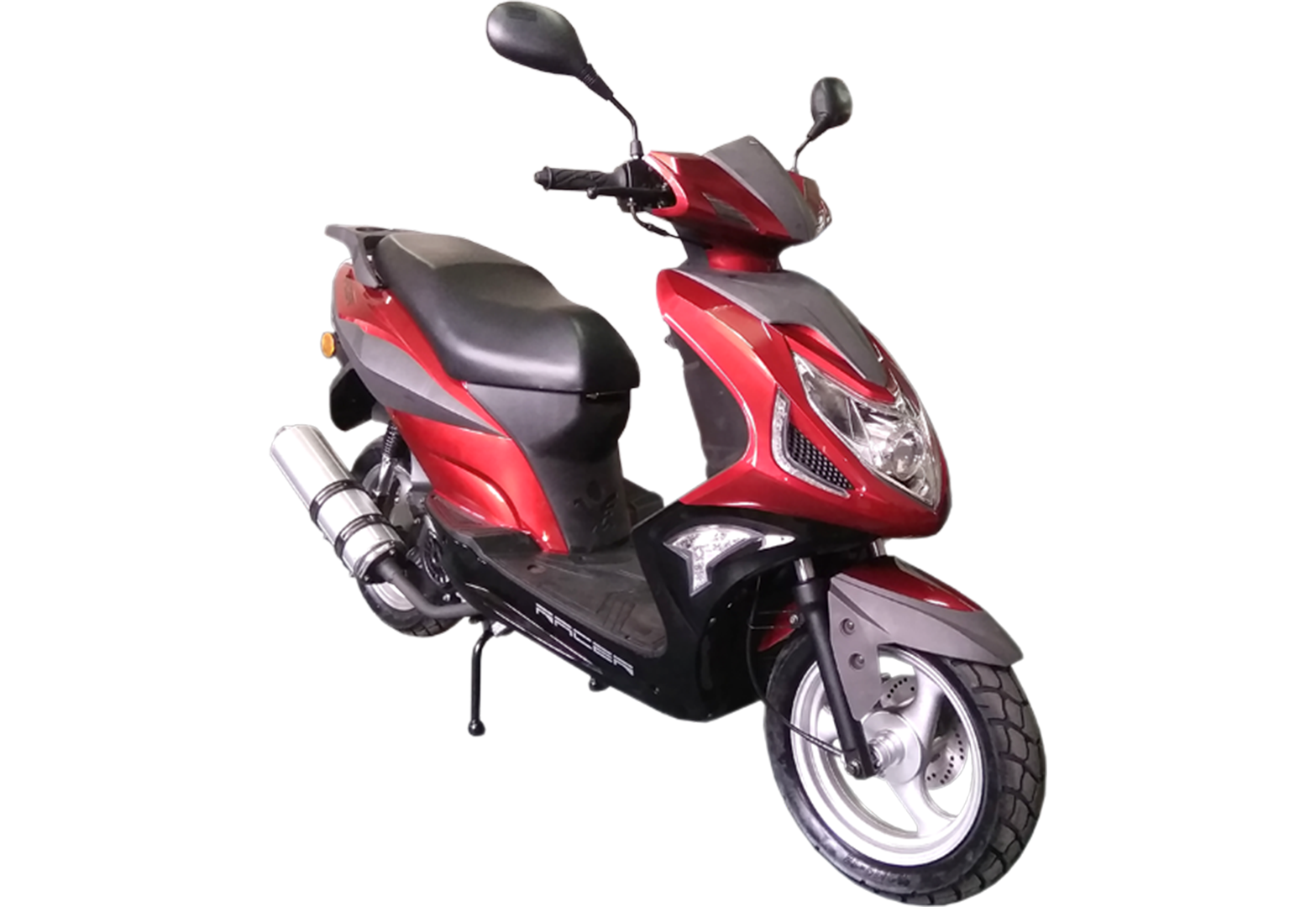 Скутер Racer RC50QT-6F Flame (красный) (Россия) pitbikemarket.ru