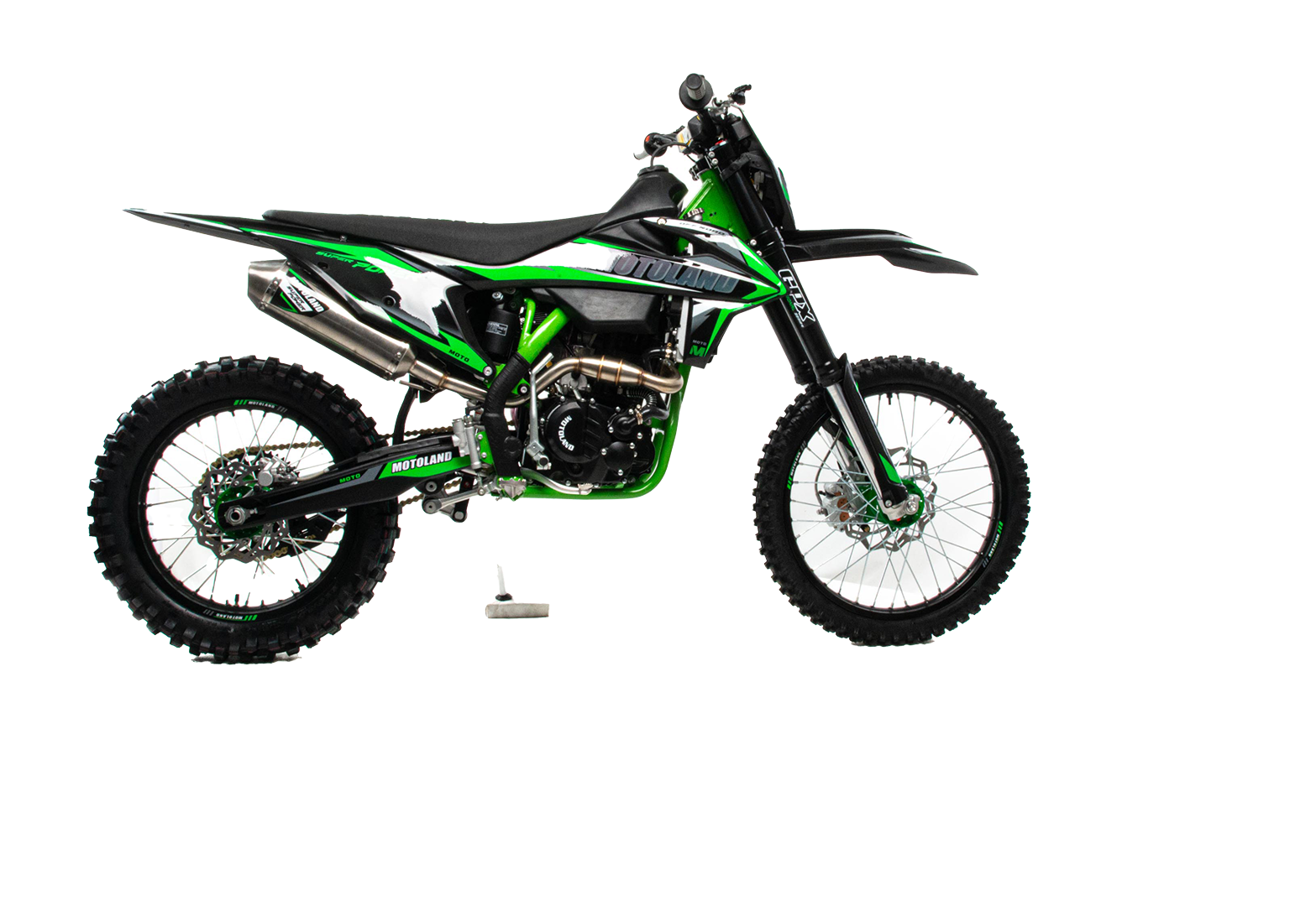 Мотоцикл Motoland FX 300 NC (ZS 182MN) зеленый pitbikemarket.ru