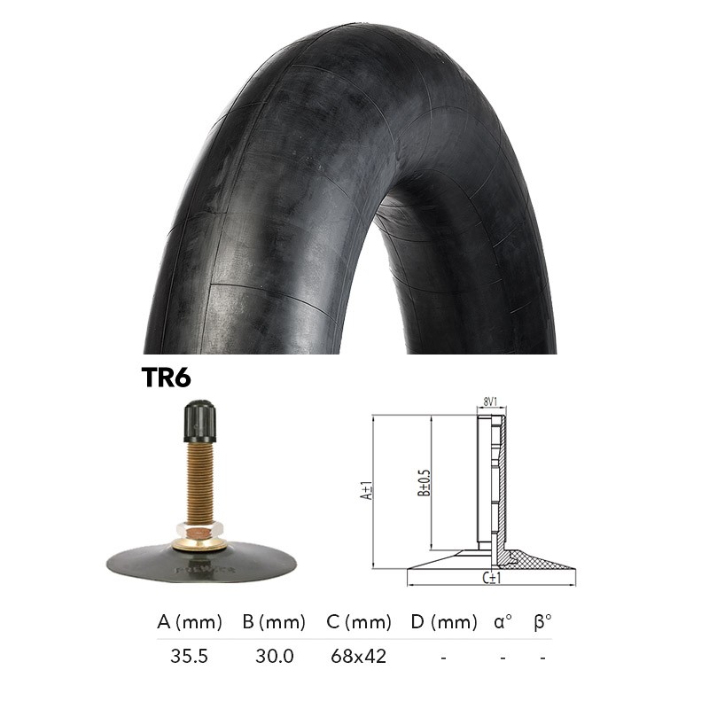 Камера резиновая 3.25-18 KENDA TR6 (3.50,4.10-18,110/80-18) pitbikemarket.ru