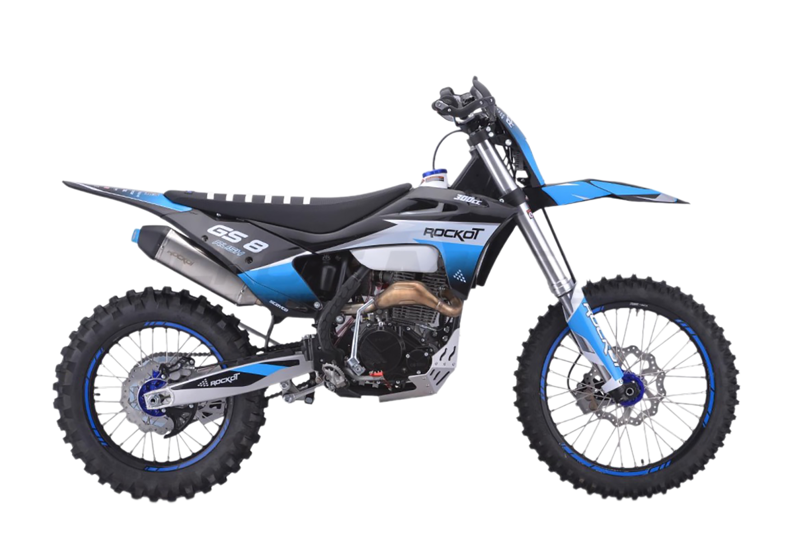 Мотоцикл эндуро ROCKOT GS 8 Rush (300сс, 174YMN, 21/18) pitbikemarket.ru