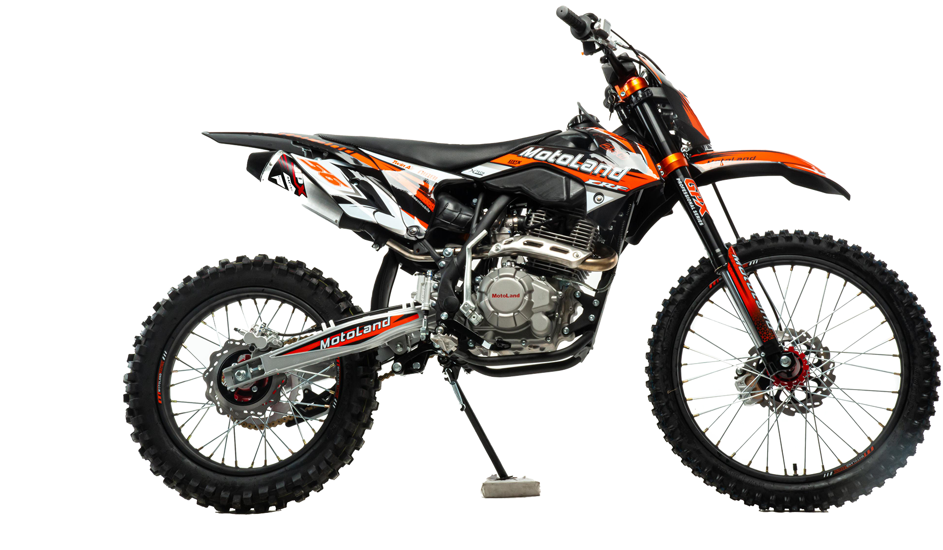 Мотоцикл Motoland CRF250 (172FMM) оранжевый pitbikemarket.ru