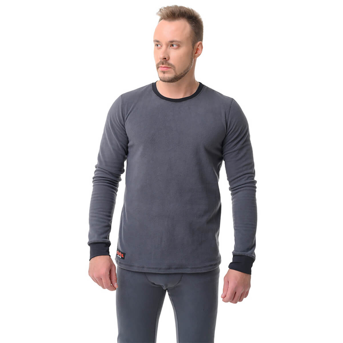 STARKS Кофта WARM Fleece Shirt (муж.,M,серый) pitbikemarket.ru