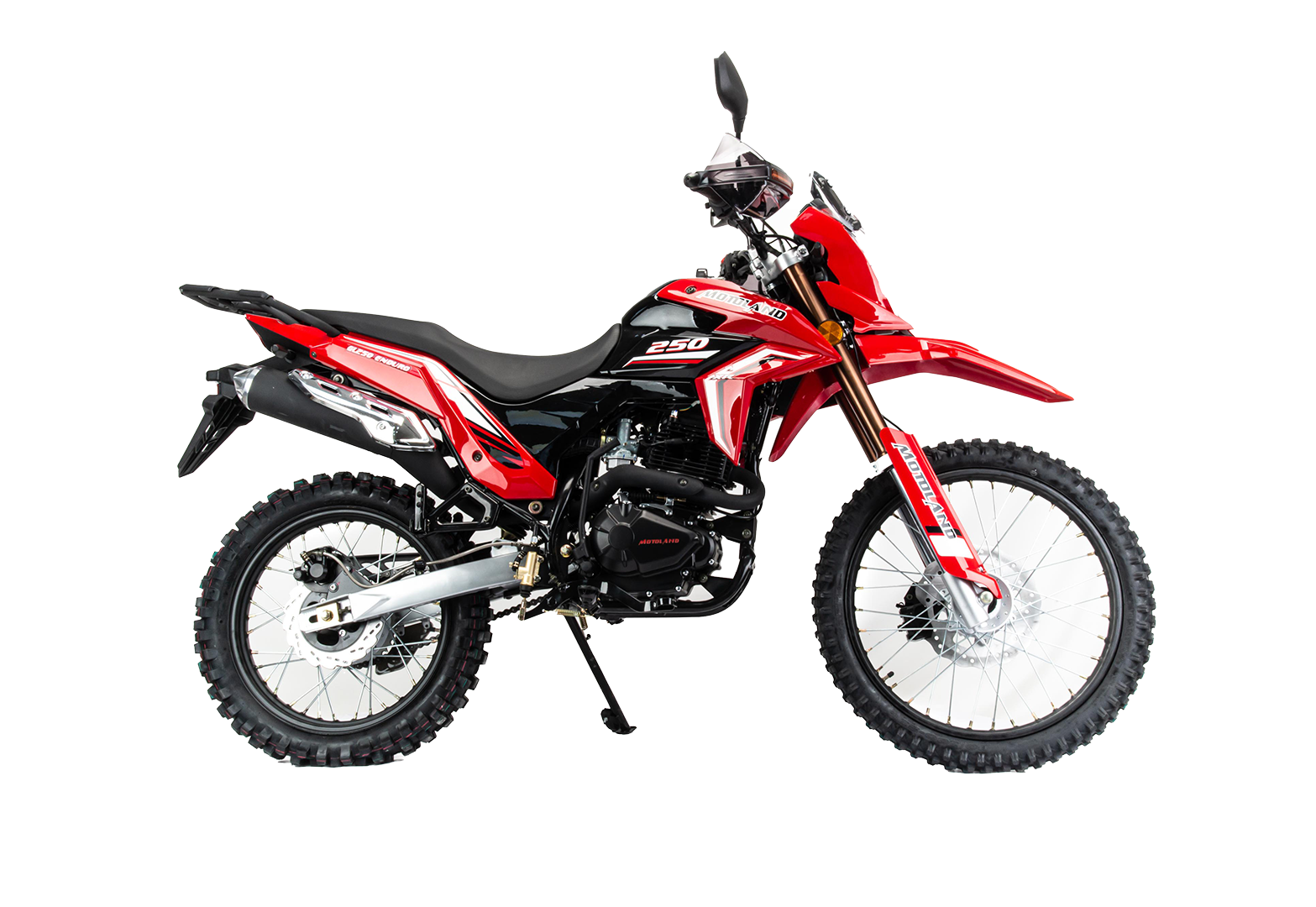 Мотоцикл Motoland GL250 ENDURO (172FMM-5/PR250) красный pitbikemarket.ru
