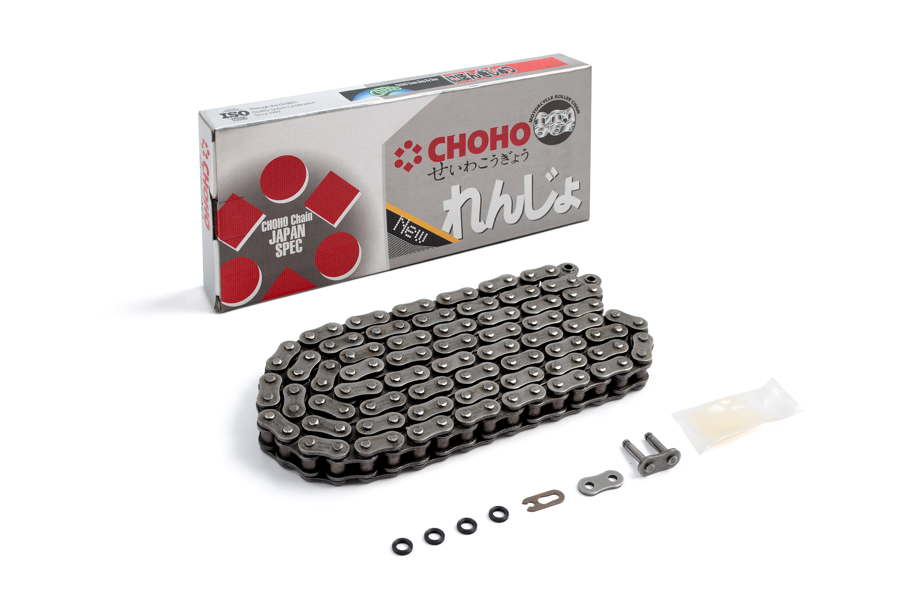 Цепь привода для питбайка и мопеда CHOHO 428HX (124 зв.) CL pitbikemarket.ru