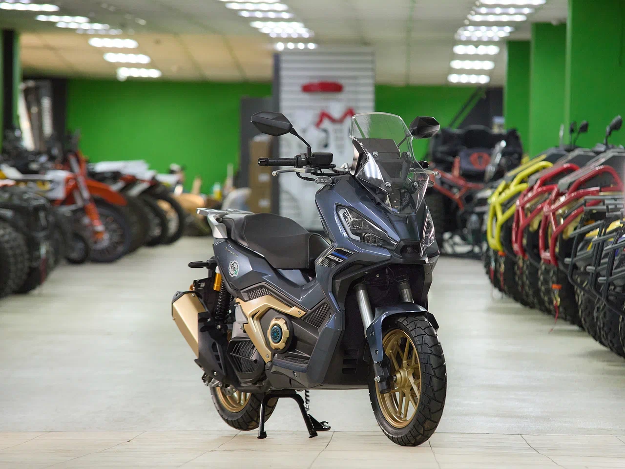 Скутер Motosuper Adviser 180 Matt Grey (матово серый) (ПТС) pitbikemarket.ru