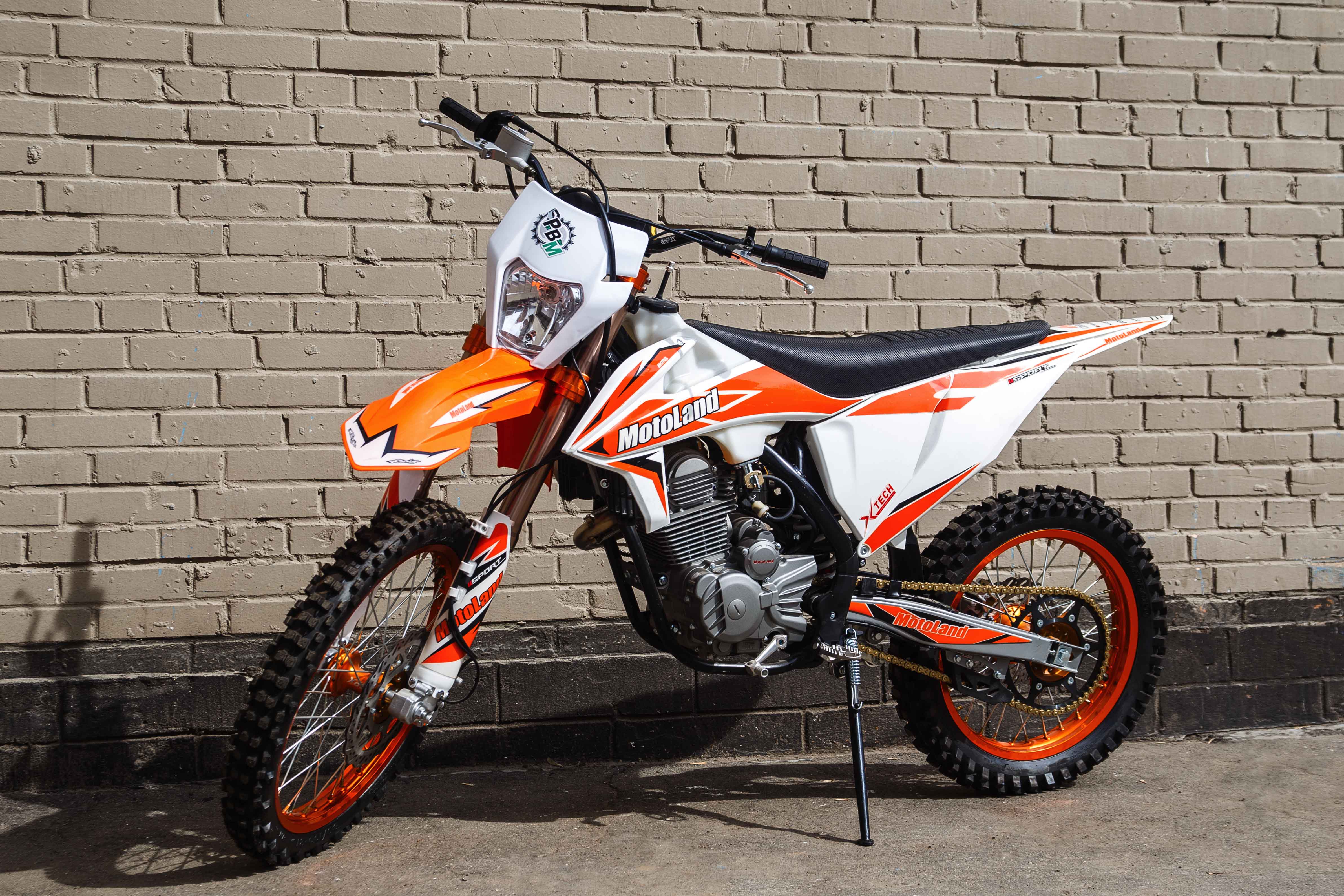 Мотоцикл Motoland SX250 (172FMM) Оранжевый pitbikemarket.ru