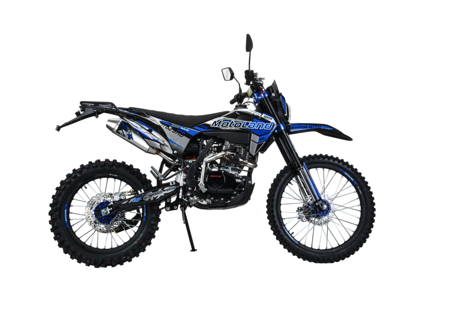 Мотоцикл Кросс Motoland XT300 HS 175FMM (PR5) ПТС синий pitbikemarket.ru