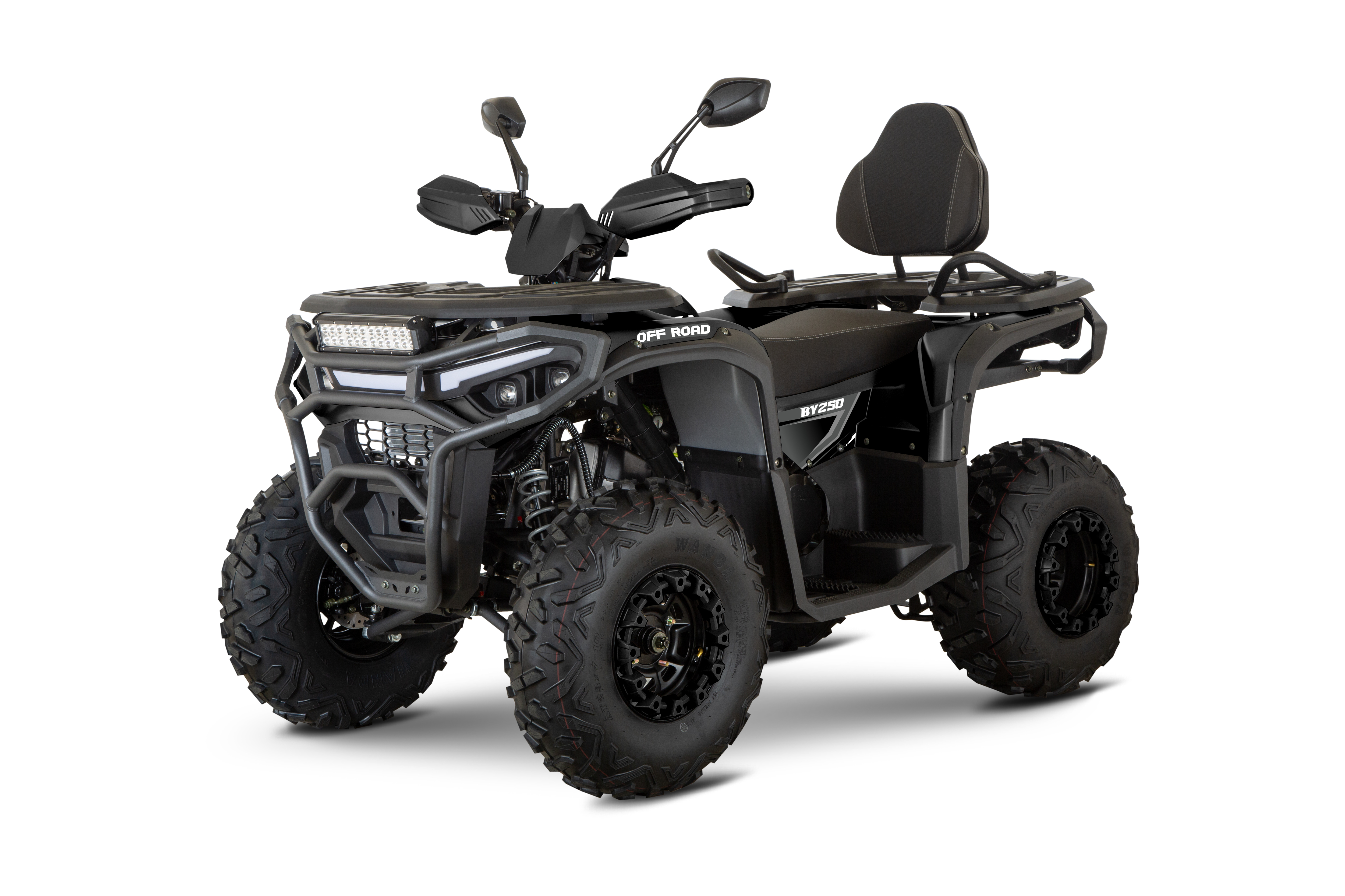 Квадроцикл Kamiza BY250 Lux (серый) pitbikemarket.ru