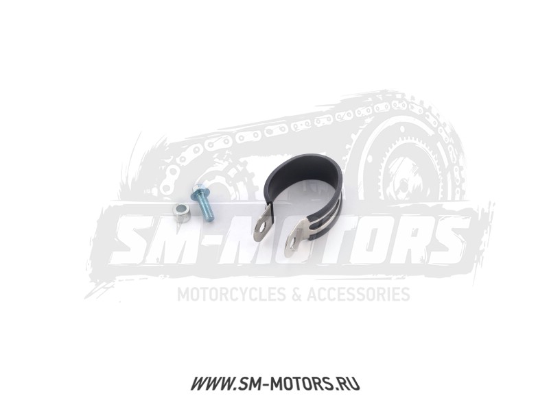 Хомут глушителя YCF 50 pitbikemarket.ru