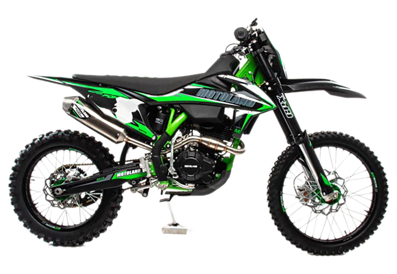 Мотоцикл Motoland FX 250 (172FMM-3A) зеленый pitbikemarket.ru