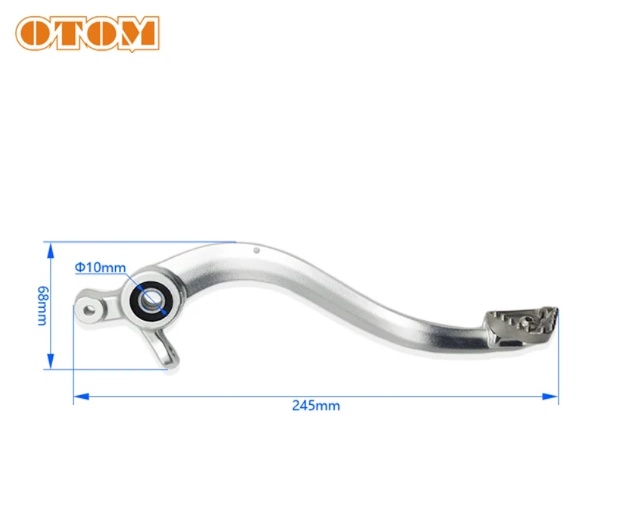 Педаль тормоза в сборе (k8 frame) OTOM pitbikemarket.ru