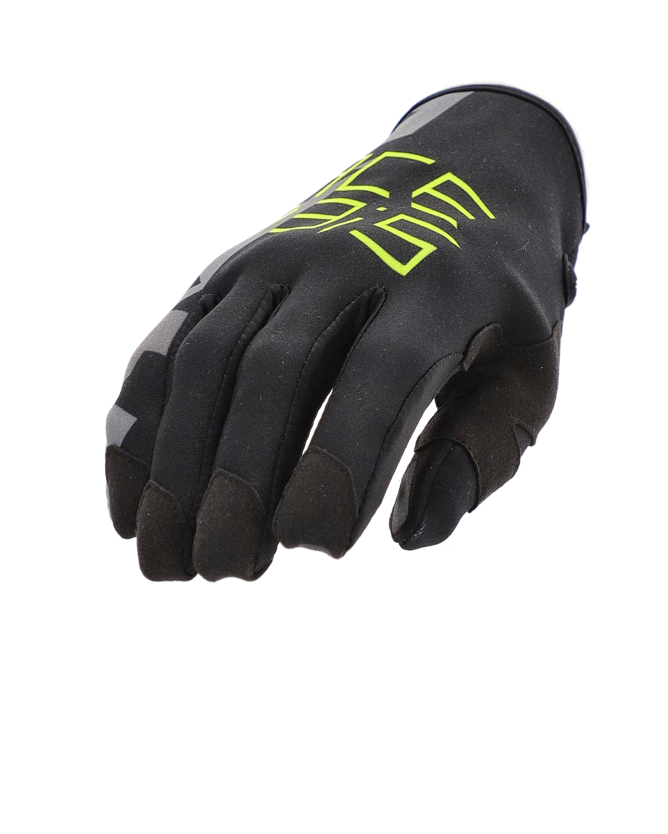 Перчатки Acerbis CE ZERO DEGREE 3.0 Black/Yellow, XXL pitbikemarket.ru