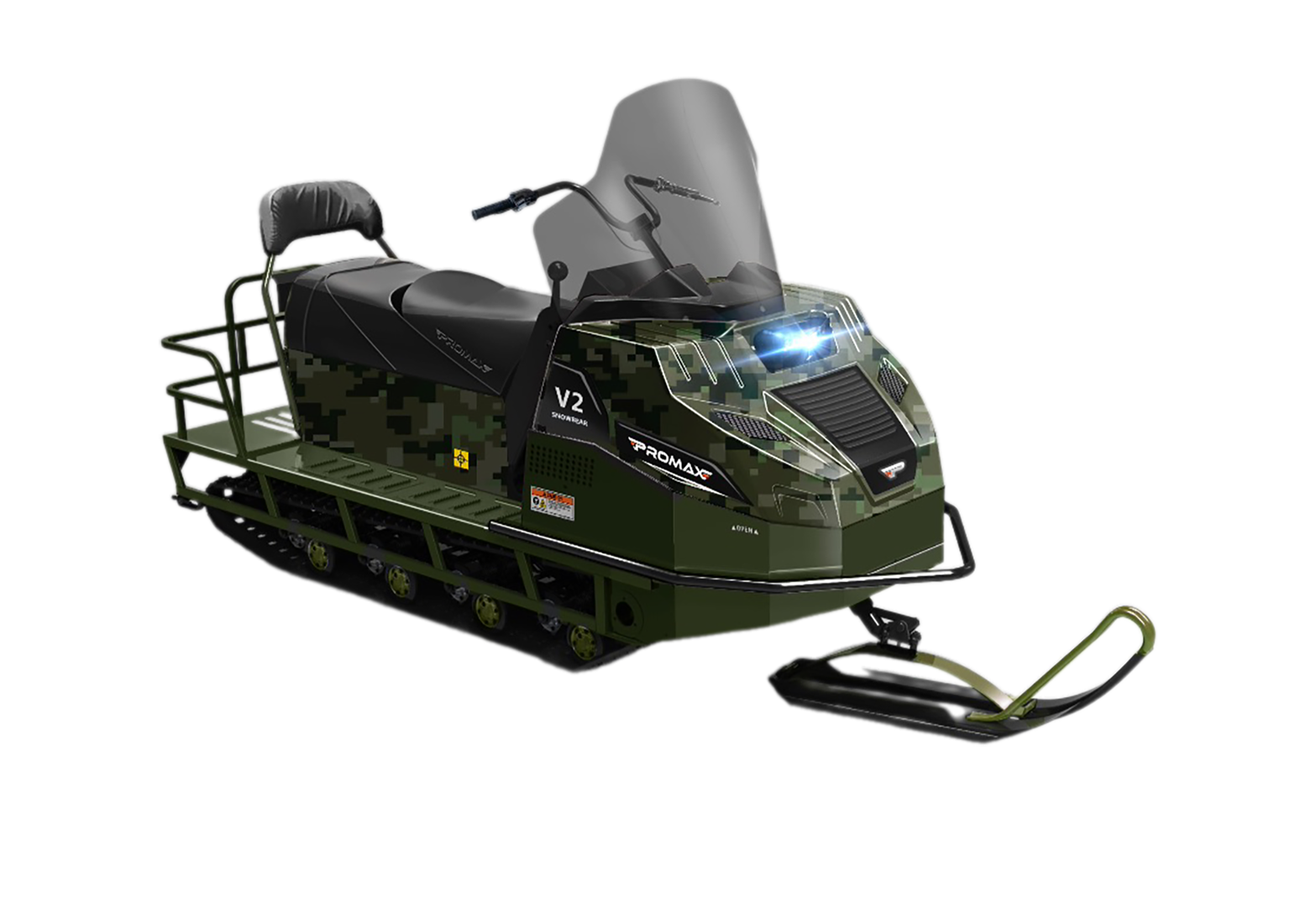 Снегоход PROMAX SNOWBEAR V3 650 2T pitbikemarket.ru