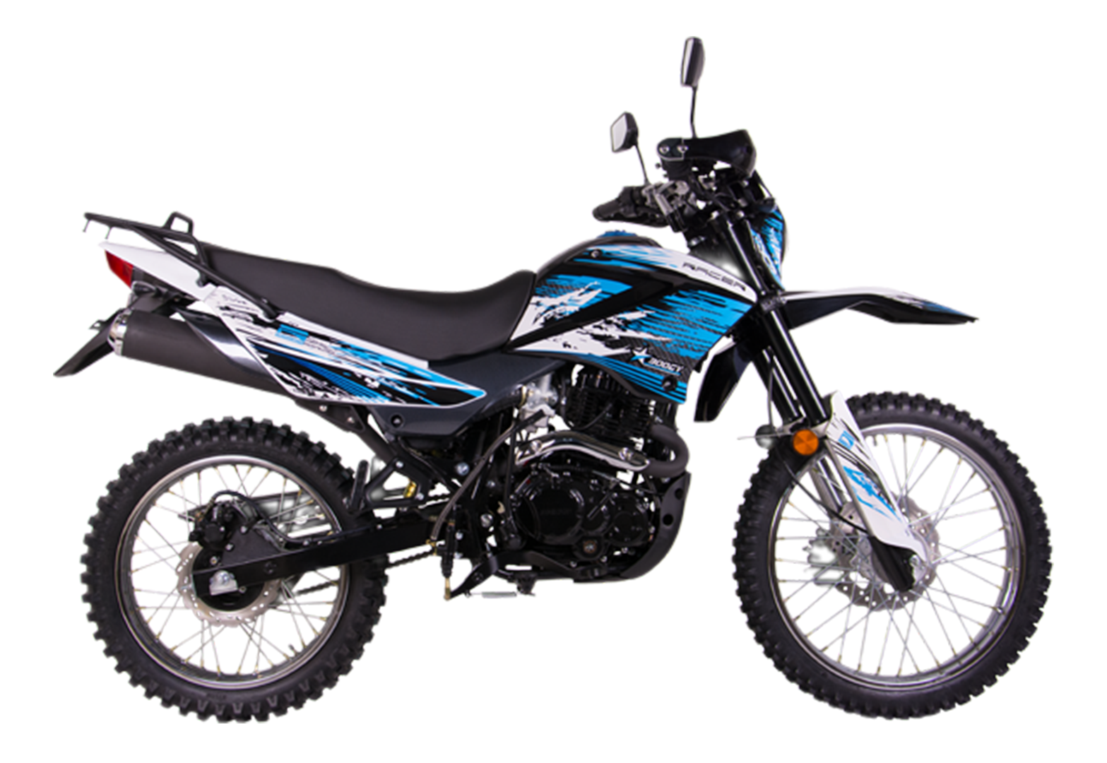 Мотоцикл Racer RC300-GY8Х Panther (голубой) (Россия) pitbikemarket.ru