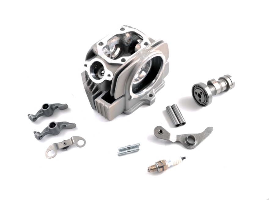 Головка цилиндра в сборе (ГБЦ в сборе) YX140 W063  d=56mm pitbikemarket.ru