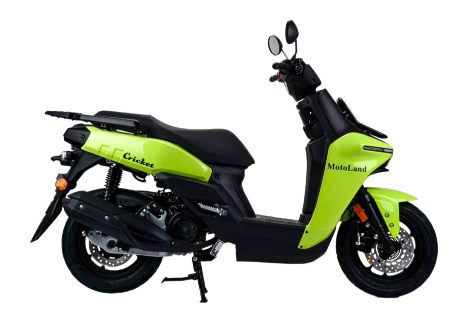 Скутер Motoland CRICKET 150 (WY150-5D) зеленый pitbikemarket.ru