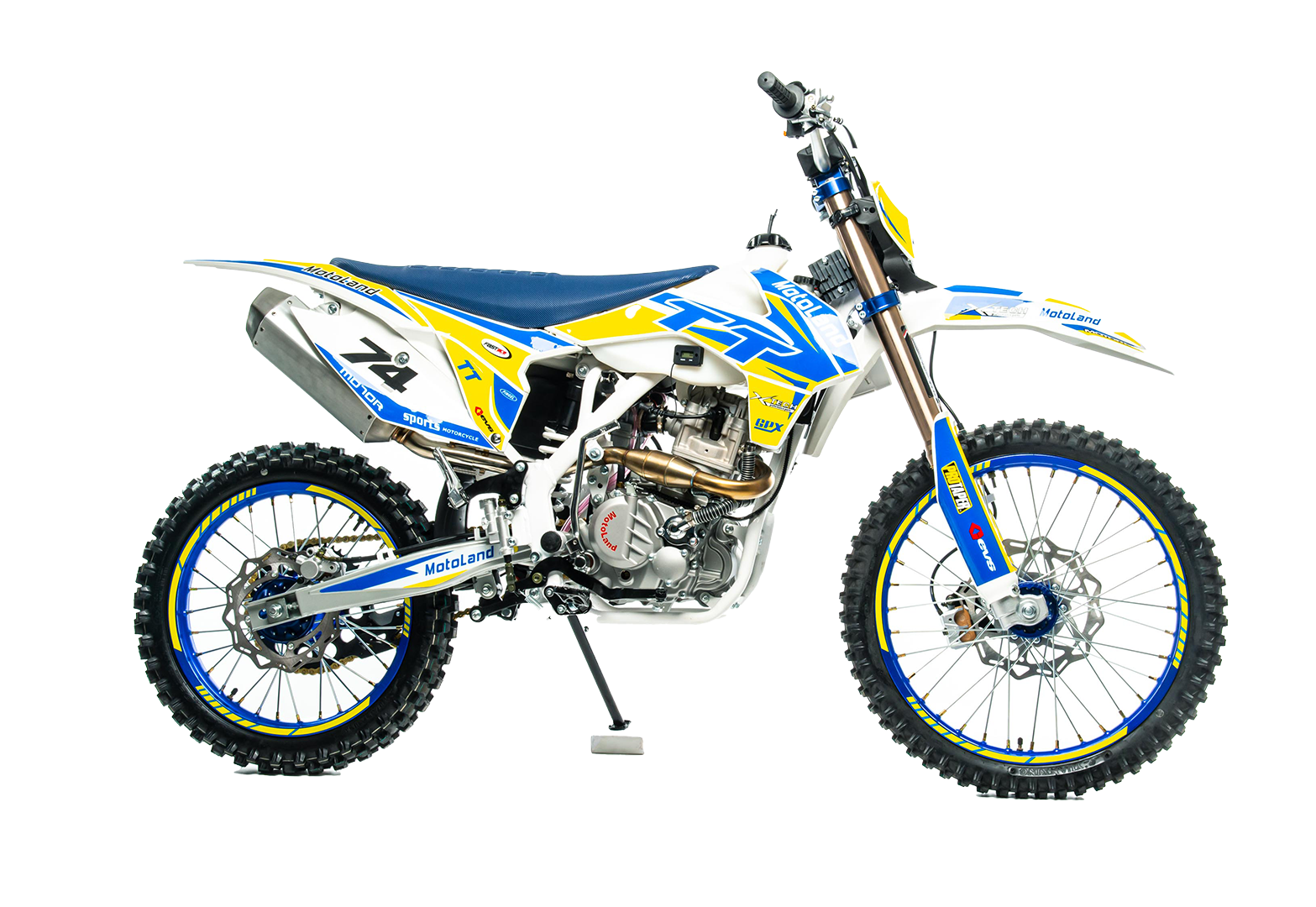 Мотоцикл Motoland TT300 (174MM) (4V-вод.охл.) Синий pitbikemarket.ru